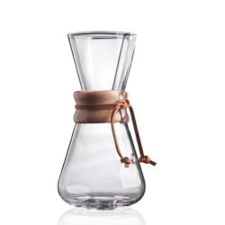 Cafetière Chemex – Design en verre soufflé pour café filtre aromatique