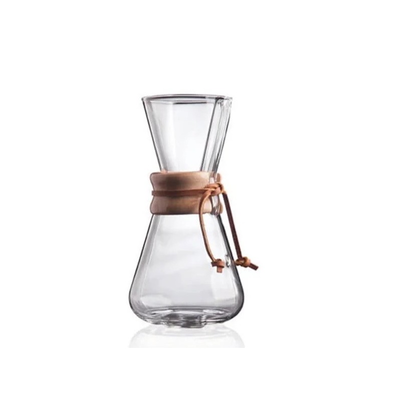 Cafetière Chemex – Design en verre soufflé pour café filtre aromatique